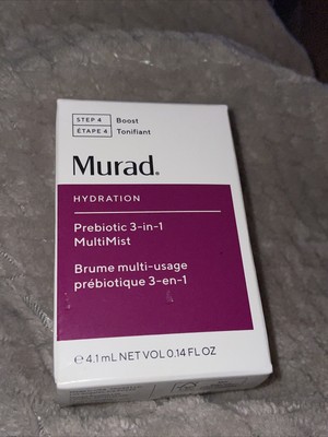 MURAD Prebiotic 3-In-1 MultiMist Step 4 Boost Sample Mini Size 4.1ml 0.14oz New