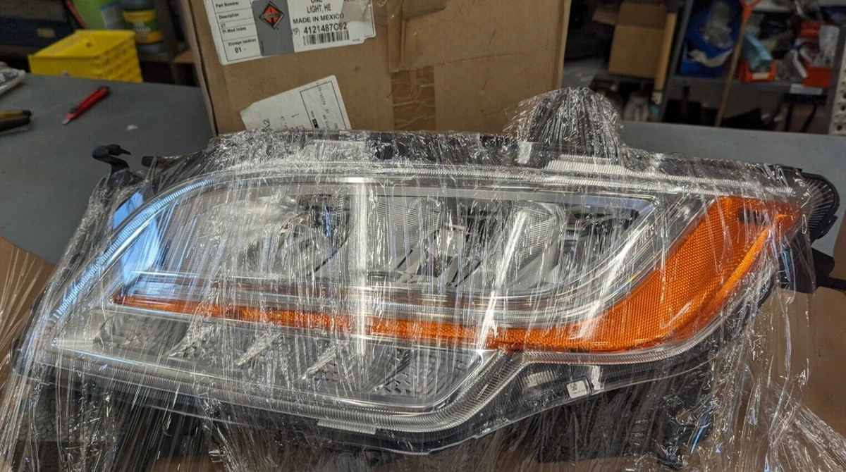 4121487C92 International Headlight Assembly Led LH Plasma MV 