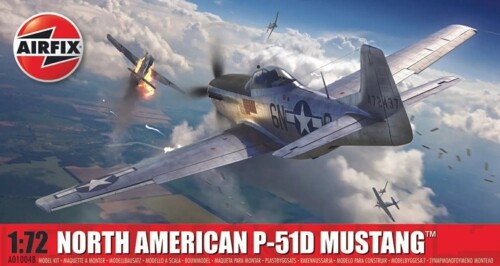 Airfix North American P-51D Mustang Model Kit 1:72 Size 1 - Image 15