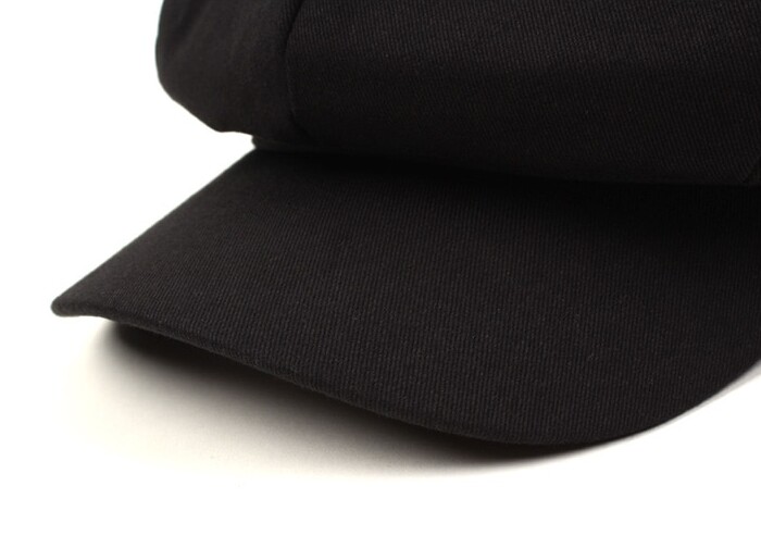 UNIVERSAL CHEMISTRY] BTS Suga Jimin Black Newsboy Cap Black