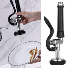 Pre Rinse Sprayer Commercial Sink Sprayer Head,1.42GPM Spray Valve Dish Nozzle