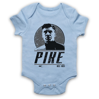 STAR DISCOVERY CAPTAIN PIKE SCI FI TREKKIE TRIBUTE BABY MITWACHSENDER BABYANZUG GESCHENK