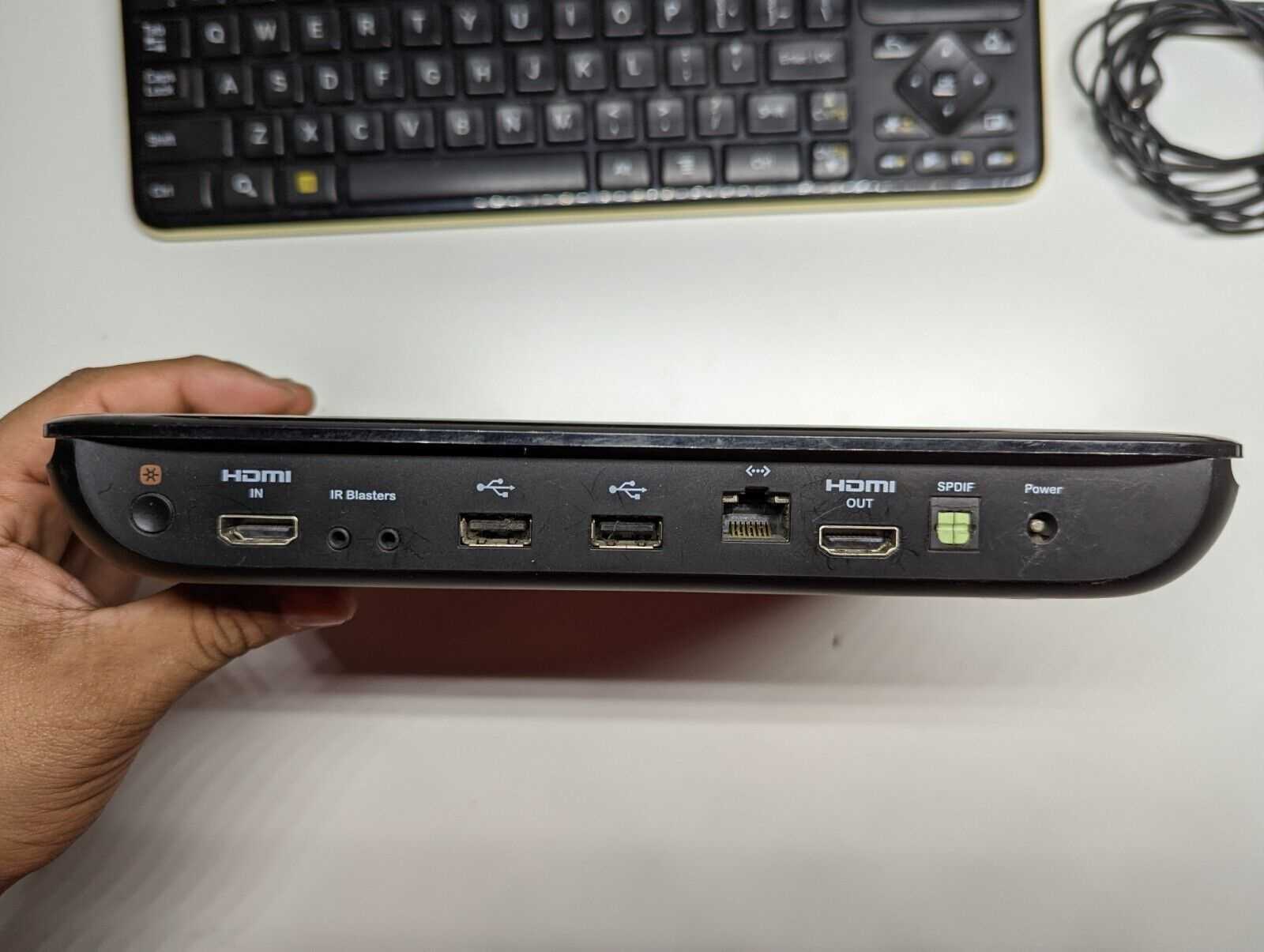 Tested Logitech Revue Google TV digital HD media streamer with keyboard