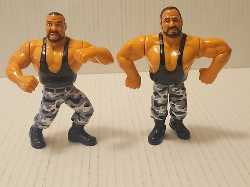 WWF Hasbro The Bushwackers - WWE Mattel LJN Titan ...