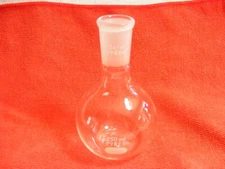 Vintage Kimax 24/40 250ml Flat Bottom Boiling Flask
