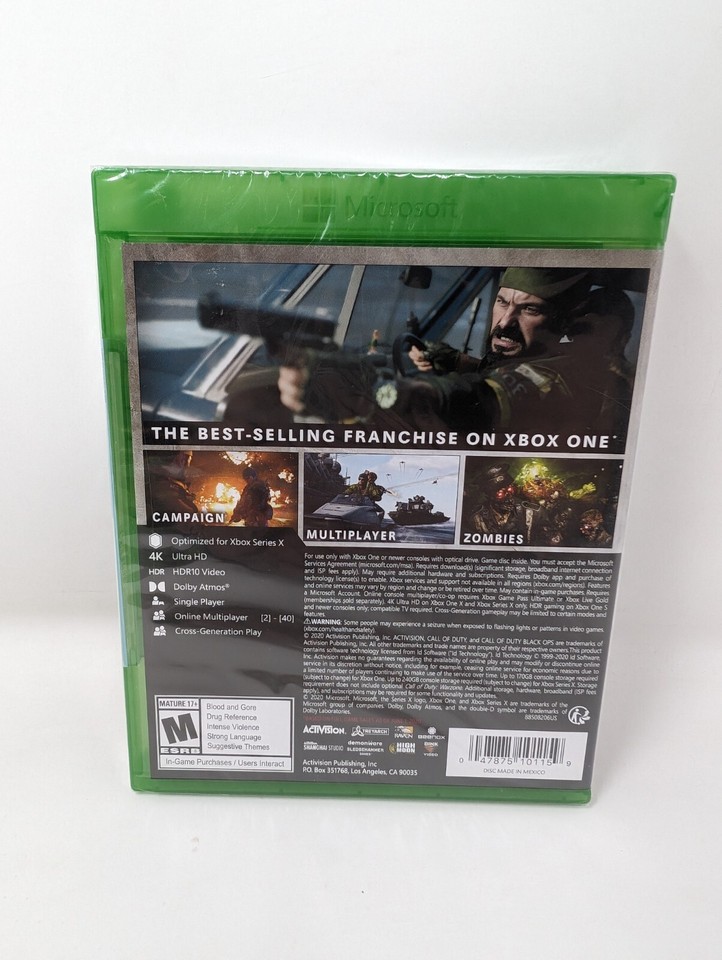 Call of Duty Black Ops Cold War (Xbox Series X and Xbox One) BRAND NEW