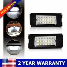 LED License Number Plate Tag Lights Lamp For 2007-15 Mini Cooper R56 R57 R58 R59