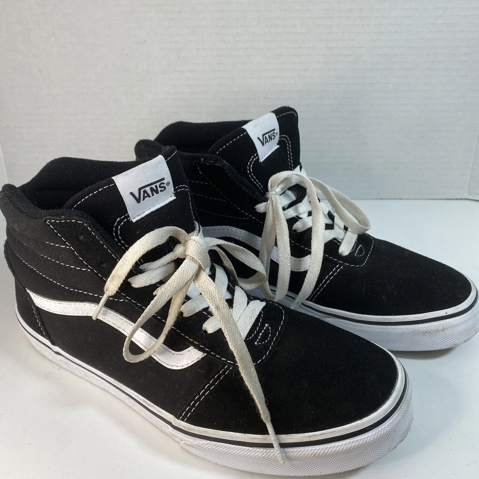 Scarpe da skate Vans SK8 Skate Youth taglia 7 nero bianco sneakers alte