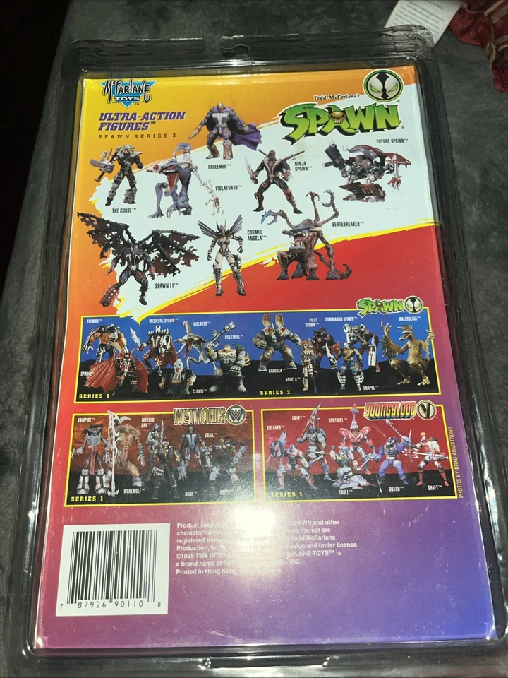 Figura variante plateada Medieval Spawn 1995 edición especial # 1471 McFarlane Toys Foto 4 de 4