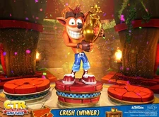 First 4 Figures Crash Bandicoot Racing Nitro-Fueled Winner Standard Resin Statue