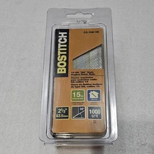 NEW Bostitch 2-1/2" 15 -Gauge GA "DA" Style Angled Collated Finish nails 15 GA