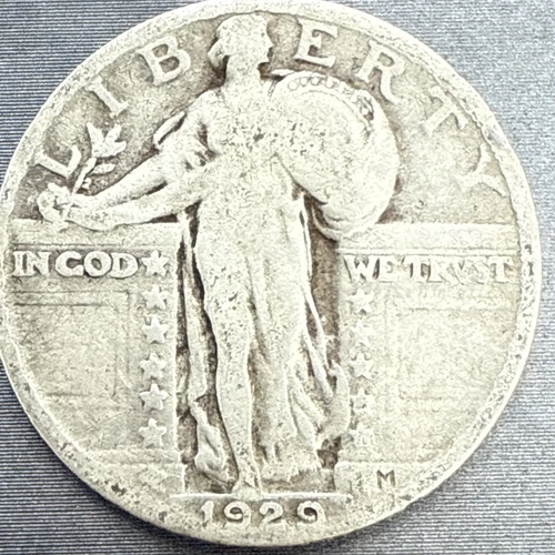 1929-p Standing liberty quarter #551