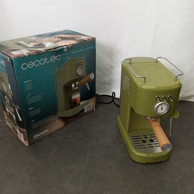 Espressomaschine Compact Power Espresso 20 1,25 Liter 20 bar Retro Green 1100 W