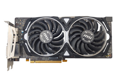 MSI Radeon RX 580 ARMOR 8GB OC GPU Graphics Card - Tested & Working!