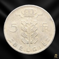 Belgique – 1966 – 5 francs - type Cérès (NL) (N1917)