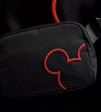    Disney Lululemon Everywhere Belt Bag Fanny Pack Black Mickey retired    outline