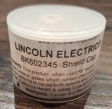 LINCOLN ELECTRIC BK602345 SHIELD CAP 170A(SS-H17),200A(MS,AL,SS-A,SS-H17), QTY.1