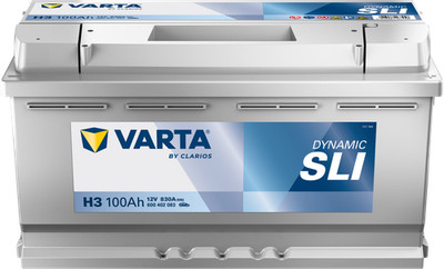 VARTA H3 Silver Dynamic 100Ah 830A Autobatterie 600 402 083 inkl. 7,50   Pfand