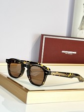 Jacques Marie Mage ZEPHIRIN Tortoise/Brown Sunglasses Unisex 44 25-146 With Case