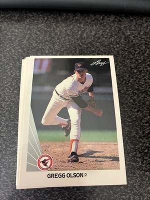 1990 LEAF BASEBALL CARDS YOU PICK! 1-499