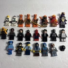 New ListingLEGO 22 Minifigure Lot Marvel Spider Man Ninjago Star Wars Mandalorian City