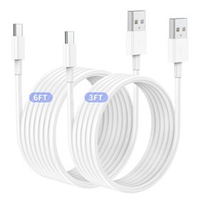 3ft / 6ft Car Carplay Cable for Apple iPhone 17 Max/17 /16 /15 Plus, Long USB...