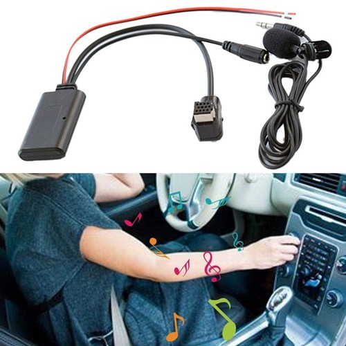 2X Aux Aux -Tooth Interfaccia Adattatore Musica Radio Stereo Fili