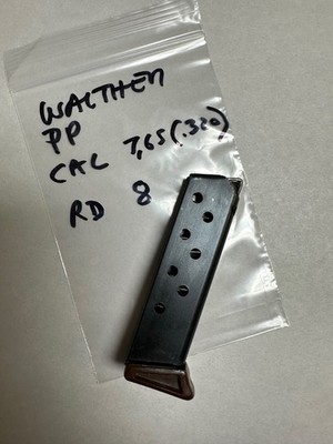 WALTHER PP MAGAZINE 8 ROUND Cal. 7.65 m/m (.320)