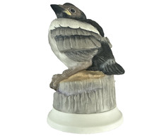 Boehm Fledgling Magpie Figurine Ceramic Made in USA Vintage