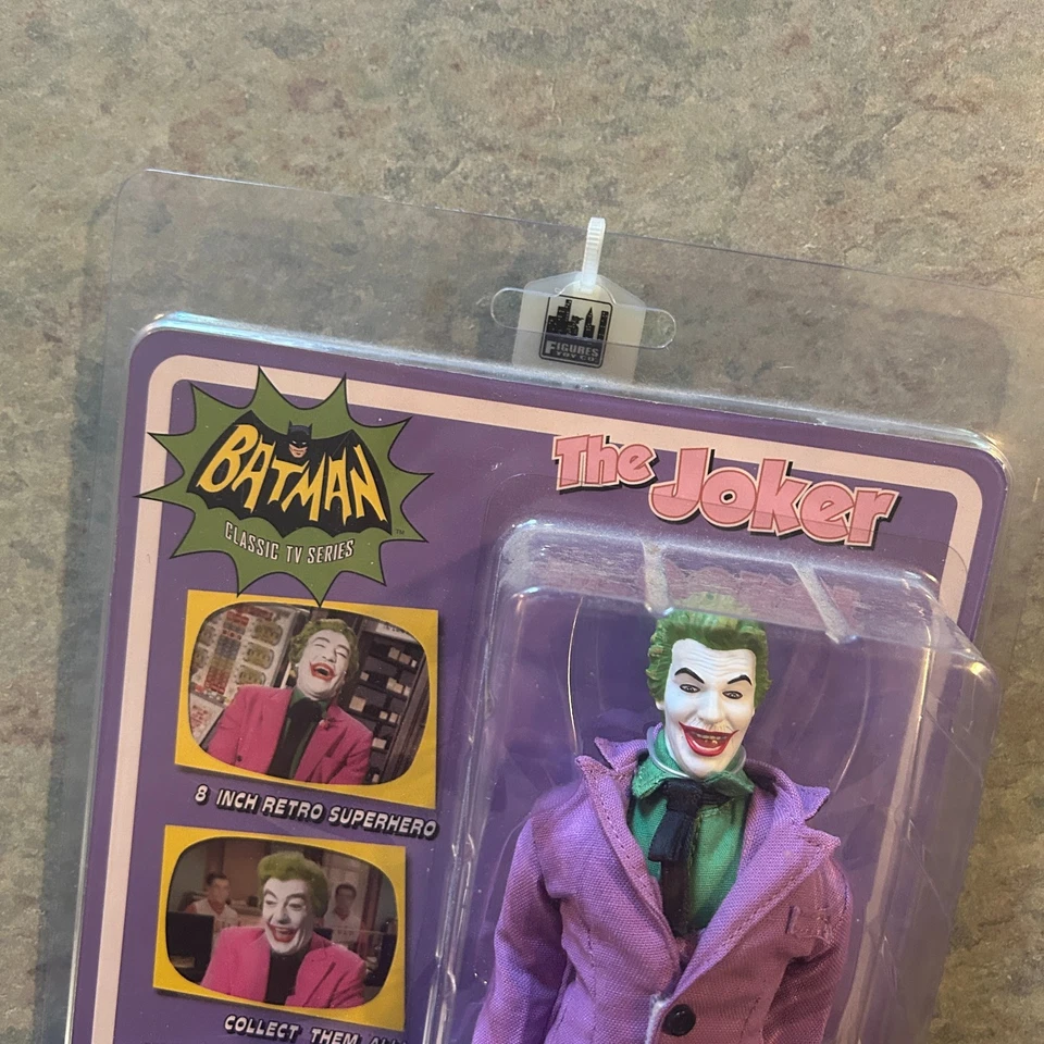 2014 ДЖОКЕР ФИГУРКИ TOY CO 1966 BATMAN КЛАССИЧЕСКИЙ ТВ-СЕРИАЛ ФИГУРКА СЕРИИ 1 MOC - Изображение 2 из 4
