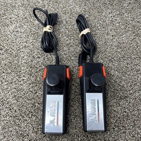 Atari 7800 Video Game Console With Controllers Game TESTED Bundle Lot In Box