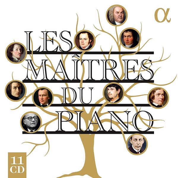 Audio Cd - Maitres Du Piano - Various (11 Cd) - Alpha Classics -D- Neu-image
