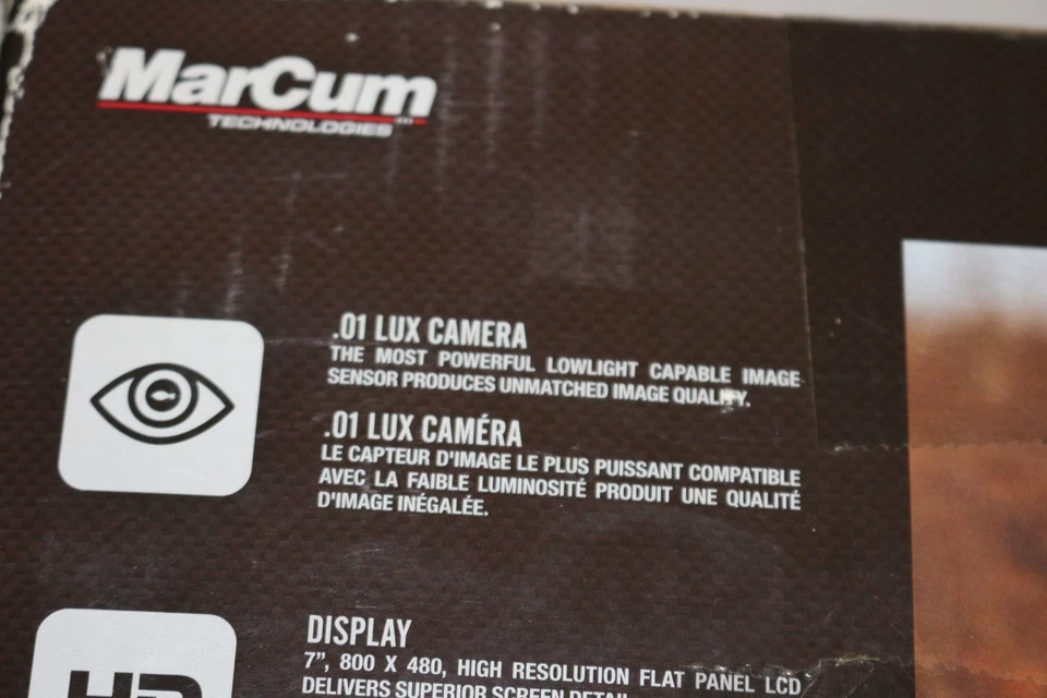 Câmera de pesca subaquática MarCum VS485C lacrada de fábrica pesca no gelo - Imagem 4 de 4