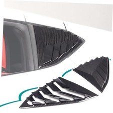 Rear Side Window Louvers Air For Manual Convertible Only Carbon Fiber Pattern