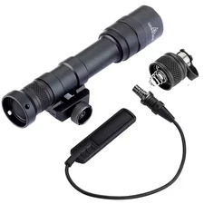 Tactical M600B Flashlight  White Lamp Hunting 20mm Rail Mount