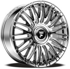 4x New Fittipaldi Fs369 24x10 6x5.5 Gmc Chevy Chrome 30 Wheels 6x135 Ford F150