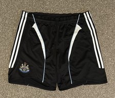 Newcastle United 2007-09 Home Kit Shorts, Large, Excellent Condition