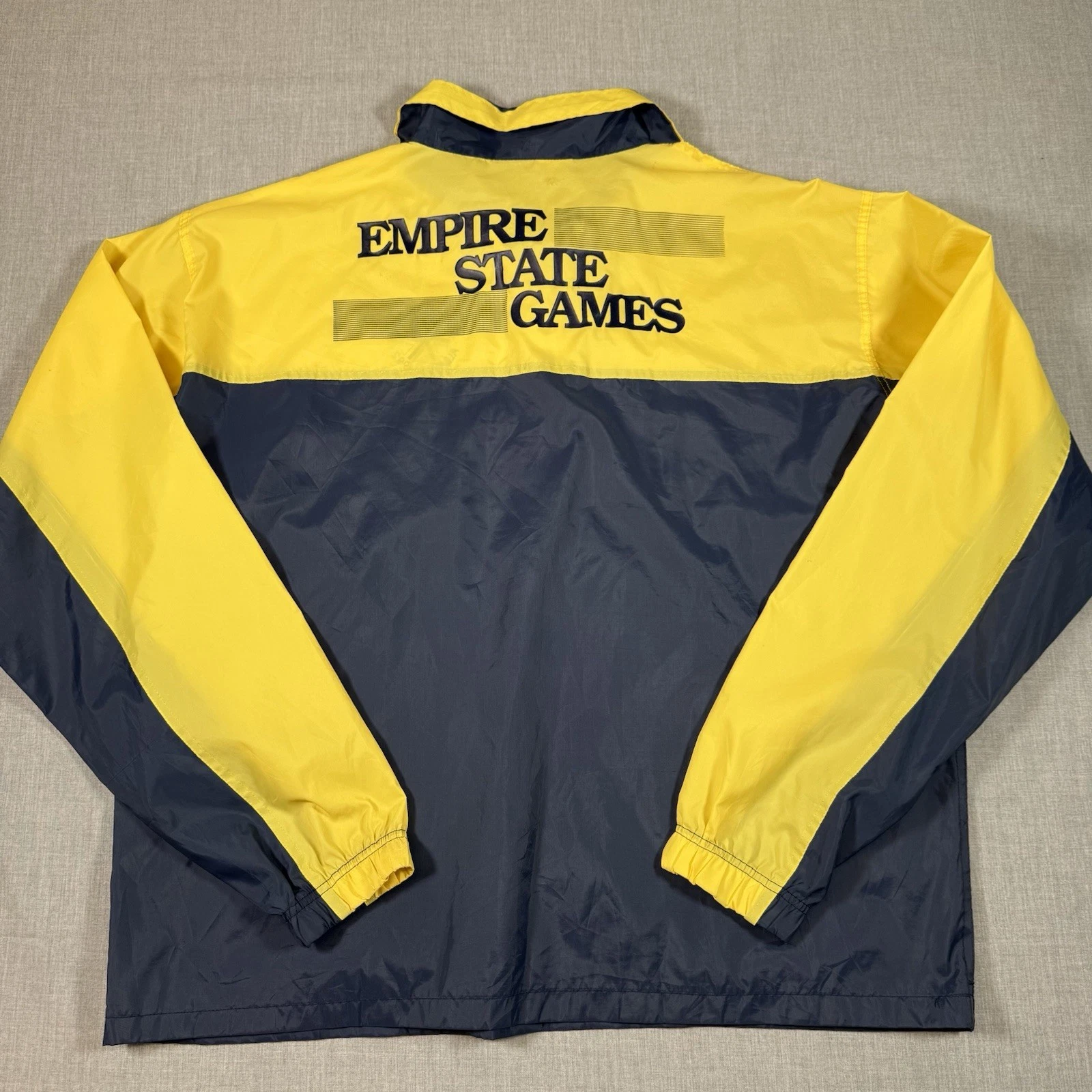 Empire State Games Vintage 1992 Windbreaker Jacket Large Albany New York USA