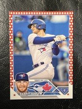 DANNY JANSEN 2023 Topps Independence Day 12/76 Variation 307