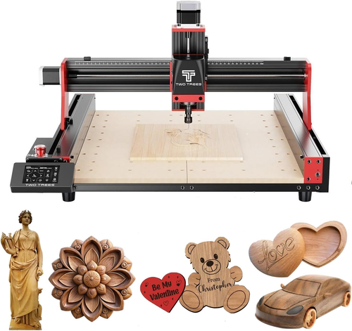 Cnc Router Touch Panel TTC450 Pro CNC Router with Touch Screen & Stamp Kit - 800mm/min Speed ...