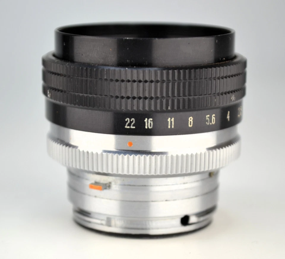 SERVICED! 1982 SOVIET USSR HELIOS-103 RANGEFINDER LENS f1.8/53 KIEV-4 MOUNT (7) - Image 3 of 4