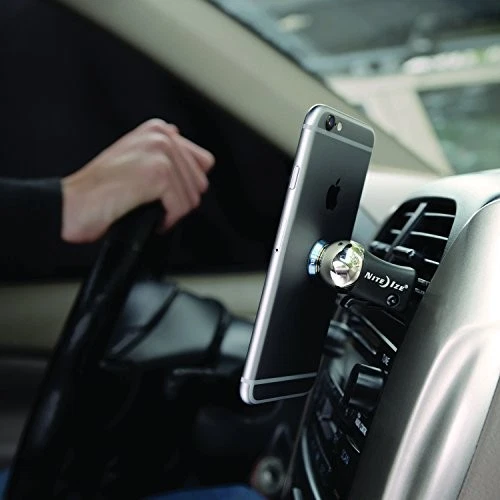 NITEIZE Steely Vent Mount Ball Car Smartphone Holder for Air Conditioner Vent - Image 2 of 4