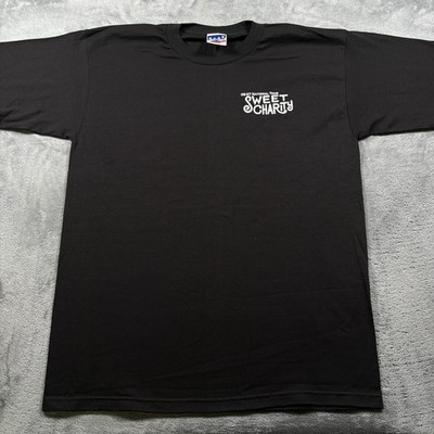 Local Crew Sweet Charity Musical 2006-07 Tour Broadway T-Shirt Men Large