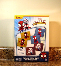 Marvel Spidey And His Amazing Friends Memory Match Game Box Set New