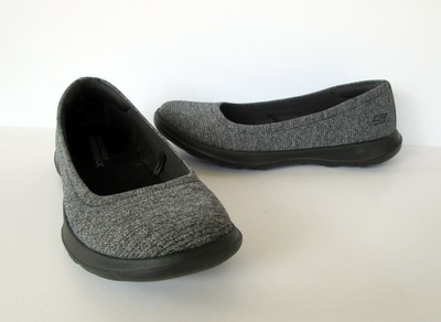 skechers goga max womens grey