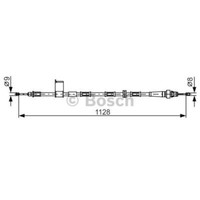 Bosch Handbremsseil Bremsseil Hinten Rechts FüR Jeep Grand Cherokee II