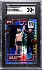 2023 Donruss Optic Javid Basharat Lucky Envelopes Rated ROOKIE /8 SSP SGC 10 POP