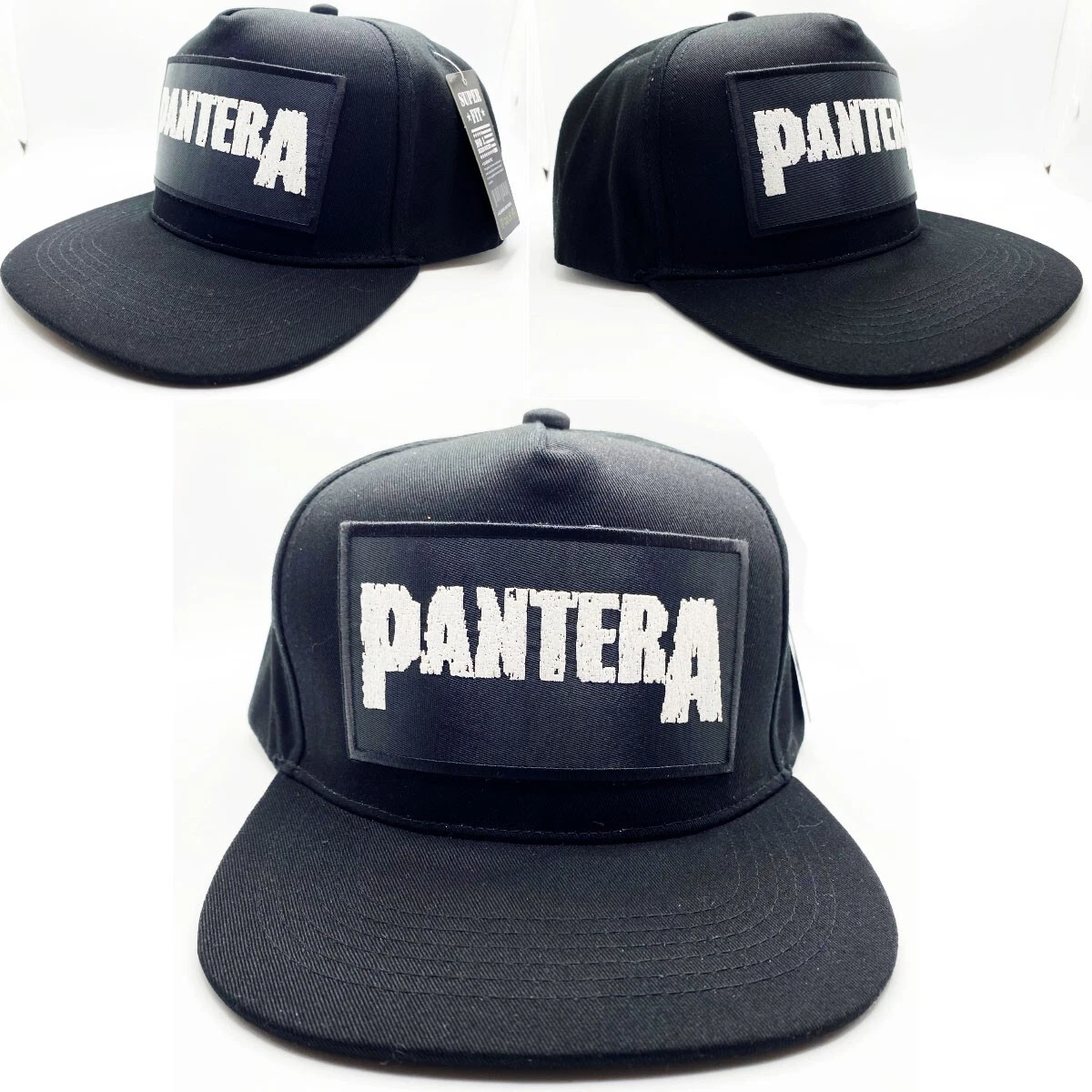 pantera Hat Embroidery Logo Baseball Cap Snapback Sun Hat PUNK ROCK