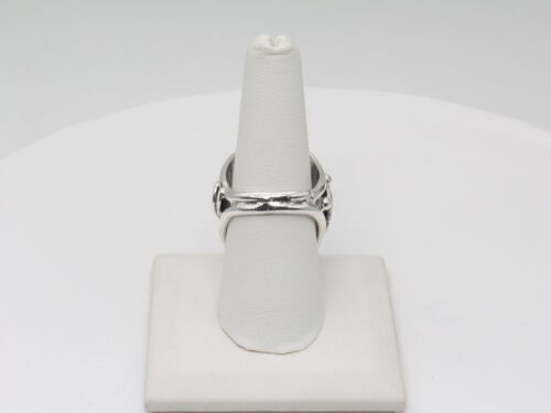 Native American Navajo Handmade Sterling Silver & Multi-Stone Ring Size 9.5 - Picture 5 of 8