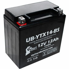 12V 12AH Battery for 1991 Honda TRX300,FW FourTrax 300, 4x4 300 CC